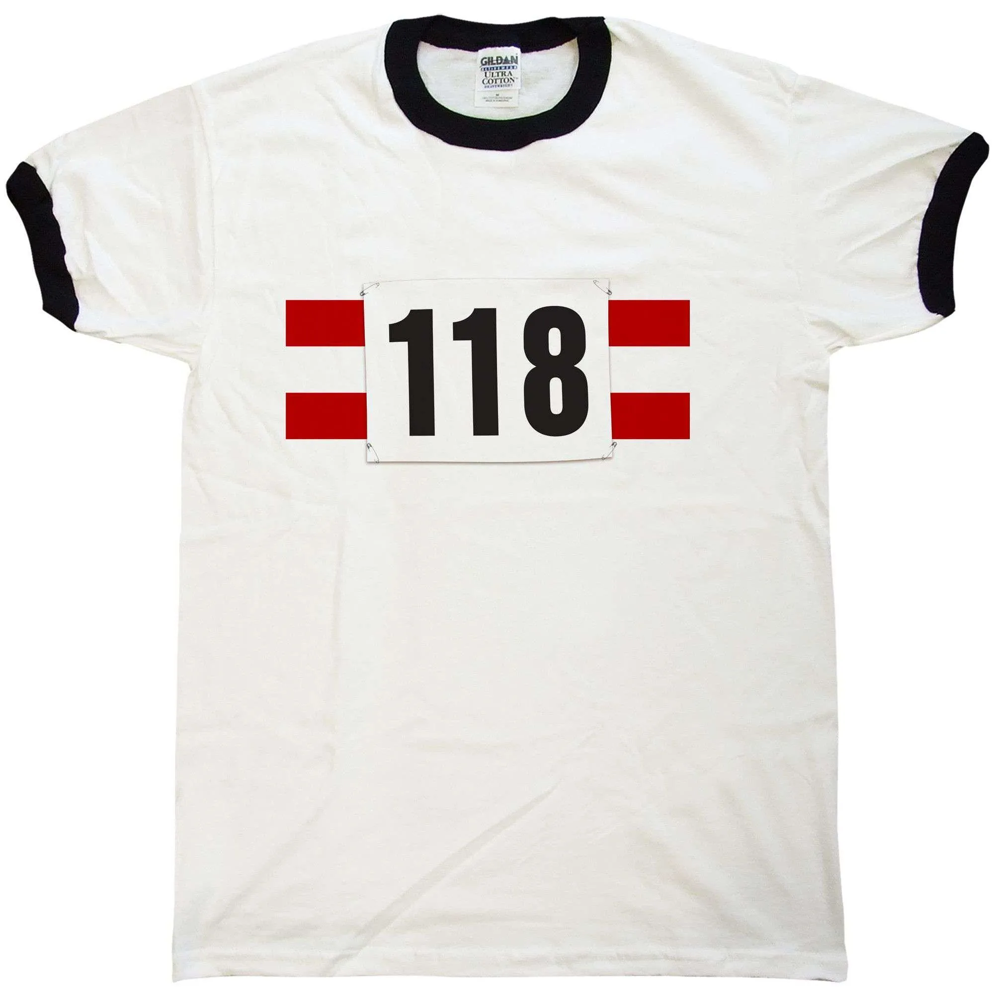118 Fancy Dress Ringer T-Shirt