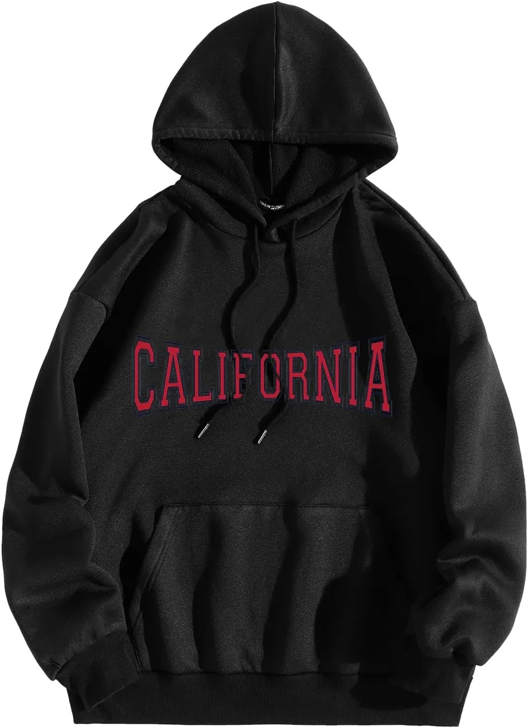 Alalaso Hoodie Sweatshirts for Men Long Sleeve Midweight Baggy Tops with Hood Stylish Loose Fit Stretch Pullover