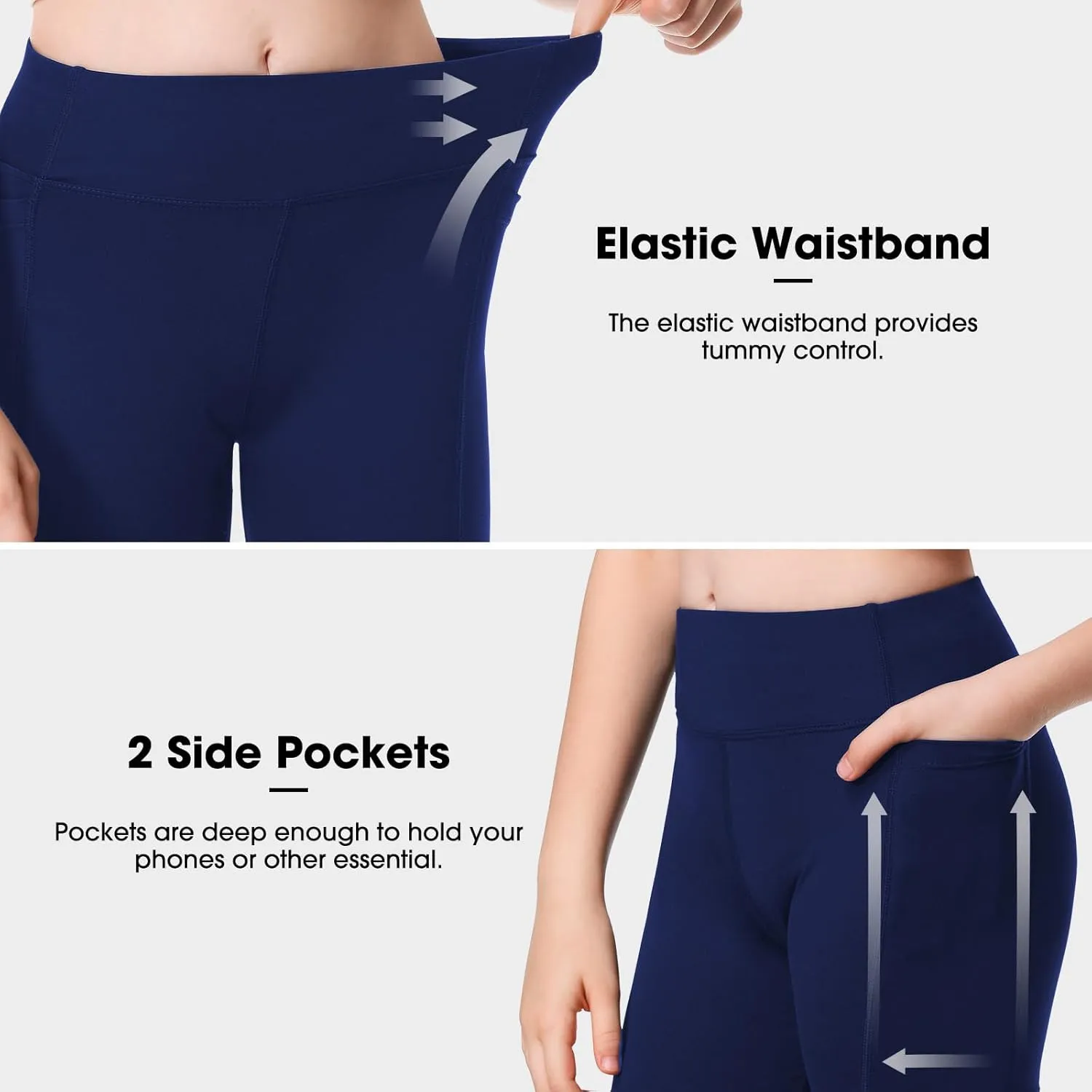 ANIVIVO Girls' 4" Volleyball Biker Dance Shorts Youth Spandex Yoga Shorts Kids Athletic Running Compression Shorts