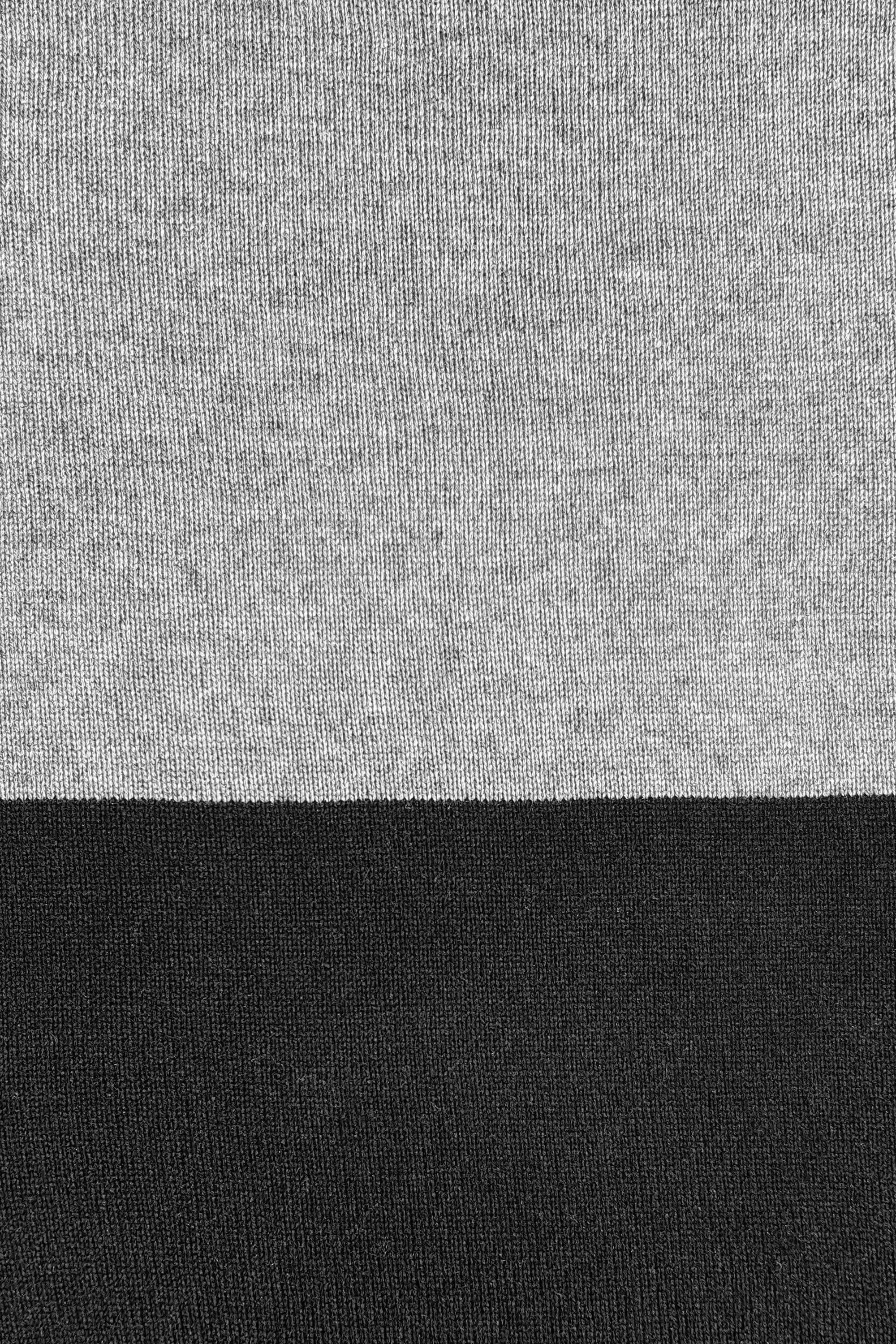 Black & Grey Two Tone Wrap