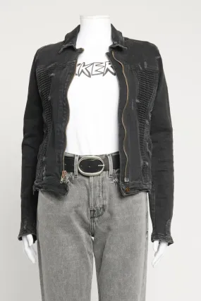 Black Distressed Preowned Jacket
