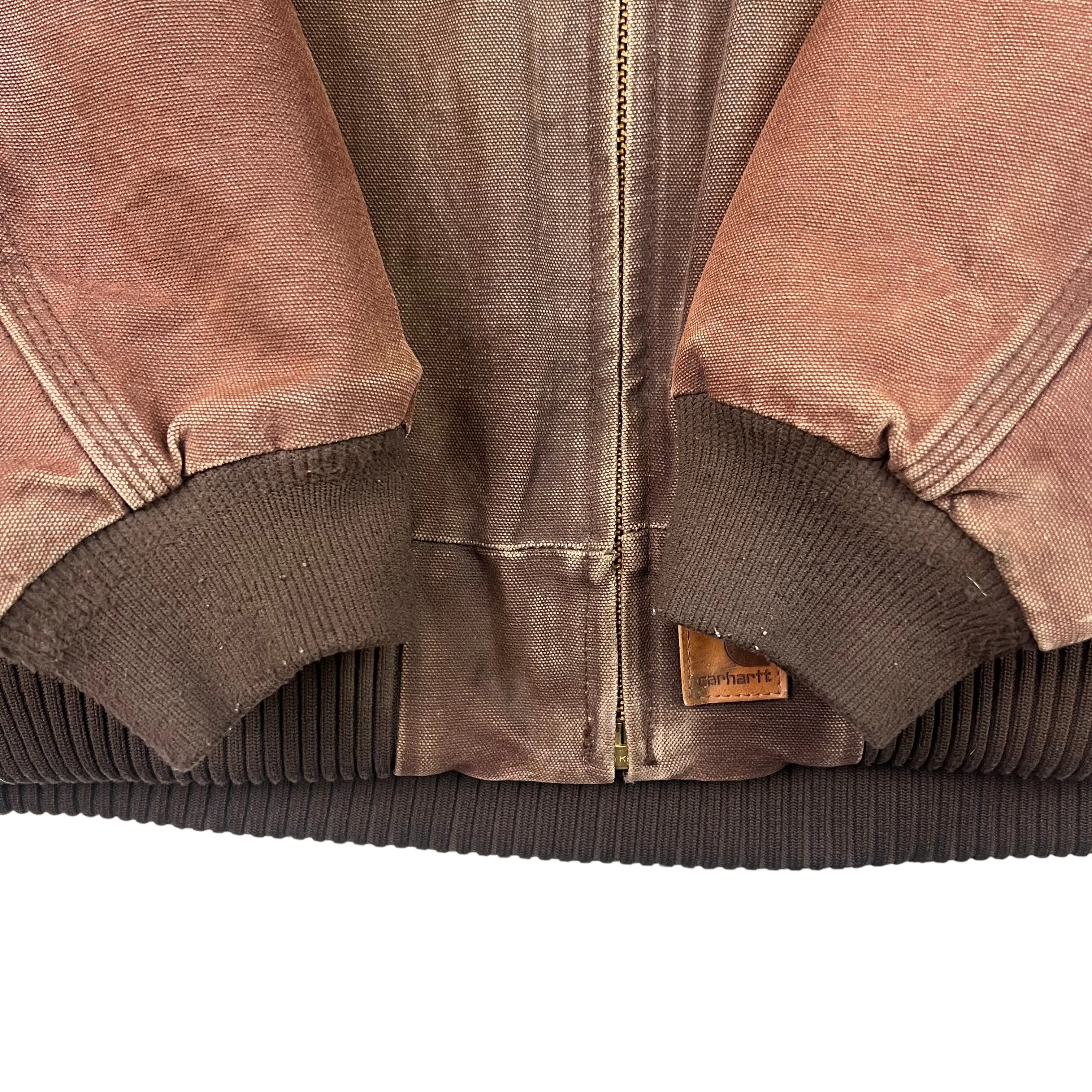 Carhartt Santa Fe Distressed Jacket Brown J14 DKB