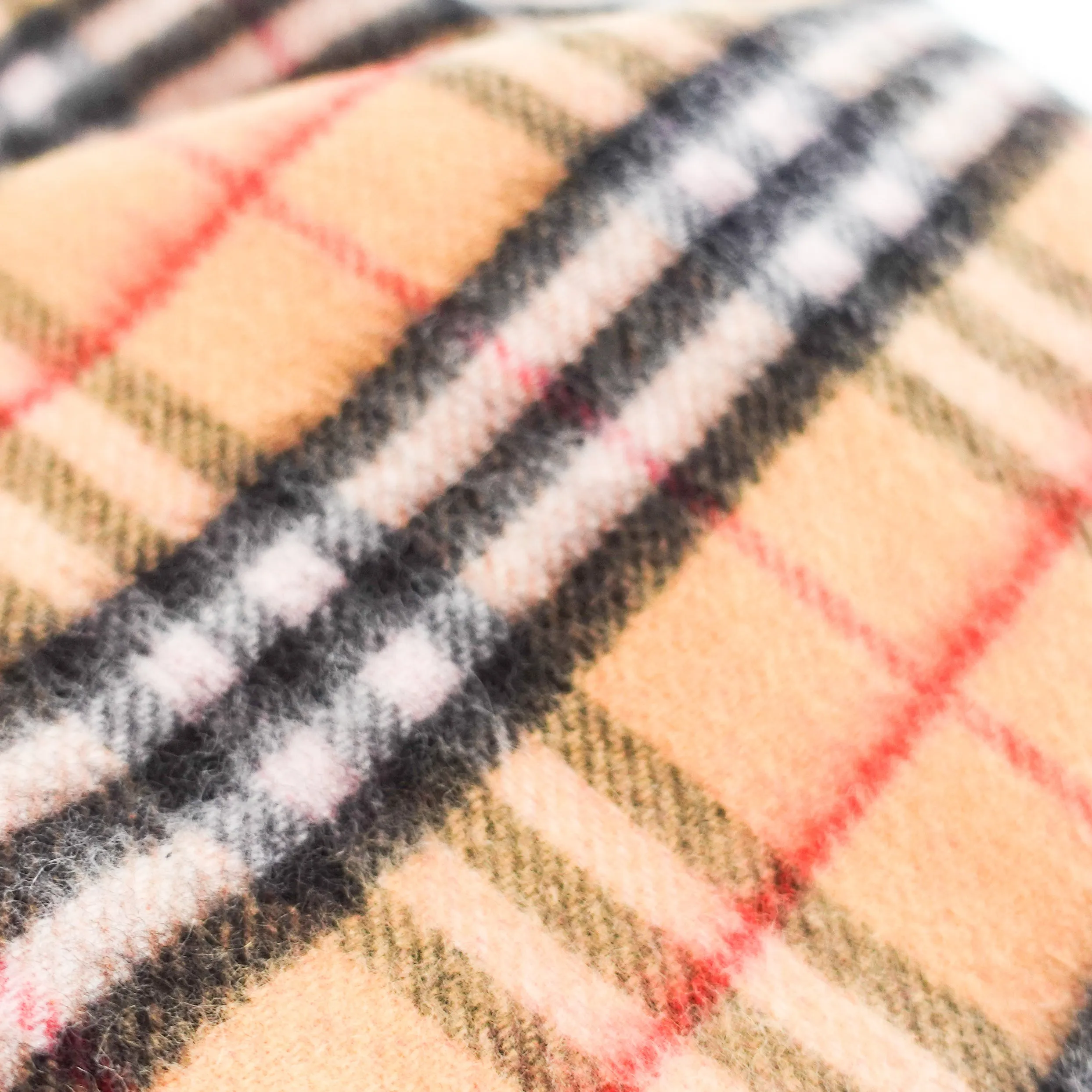 Cashmere Nova check and pink scarf