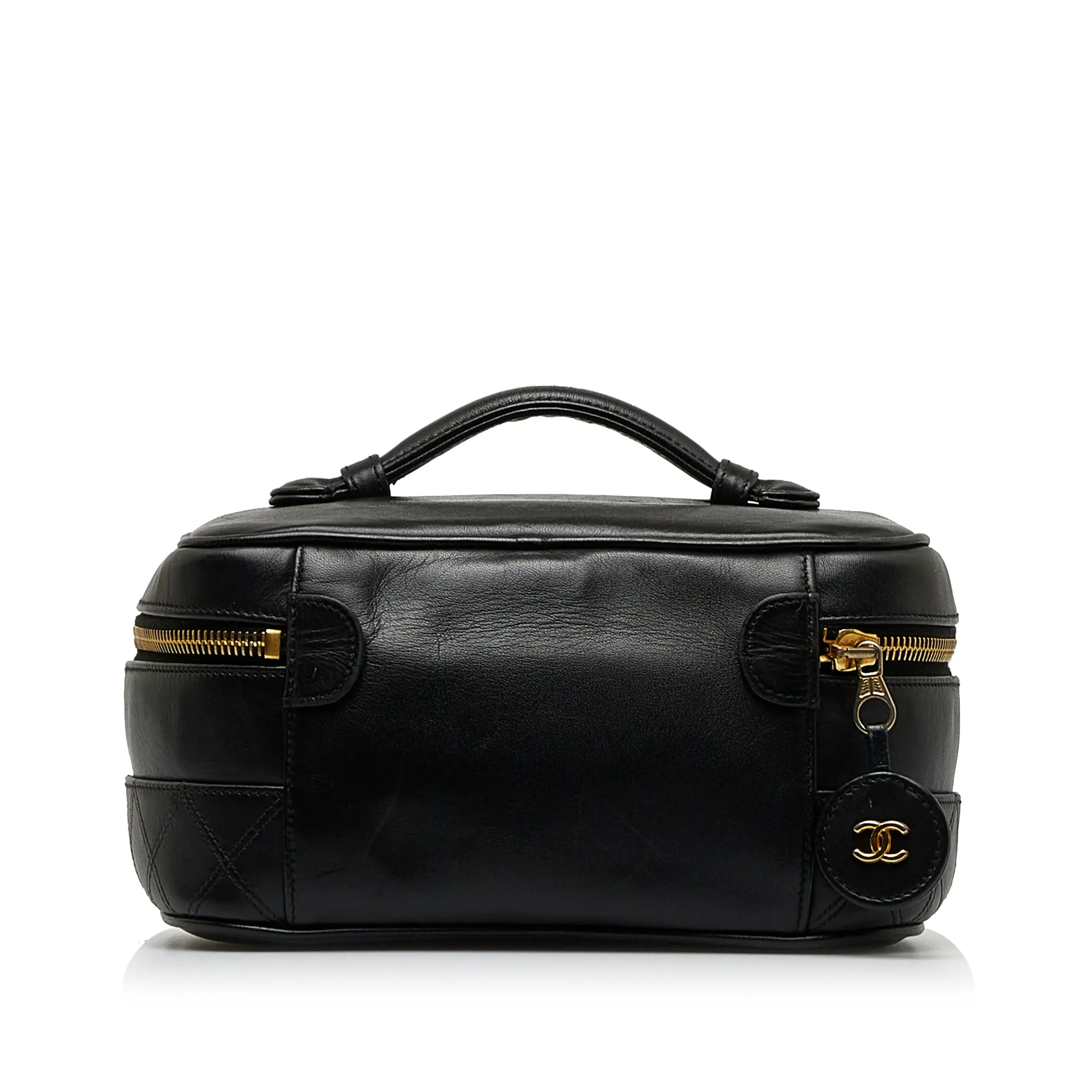 CHANEL CC Quilted Vanity Bag