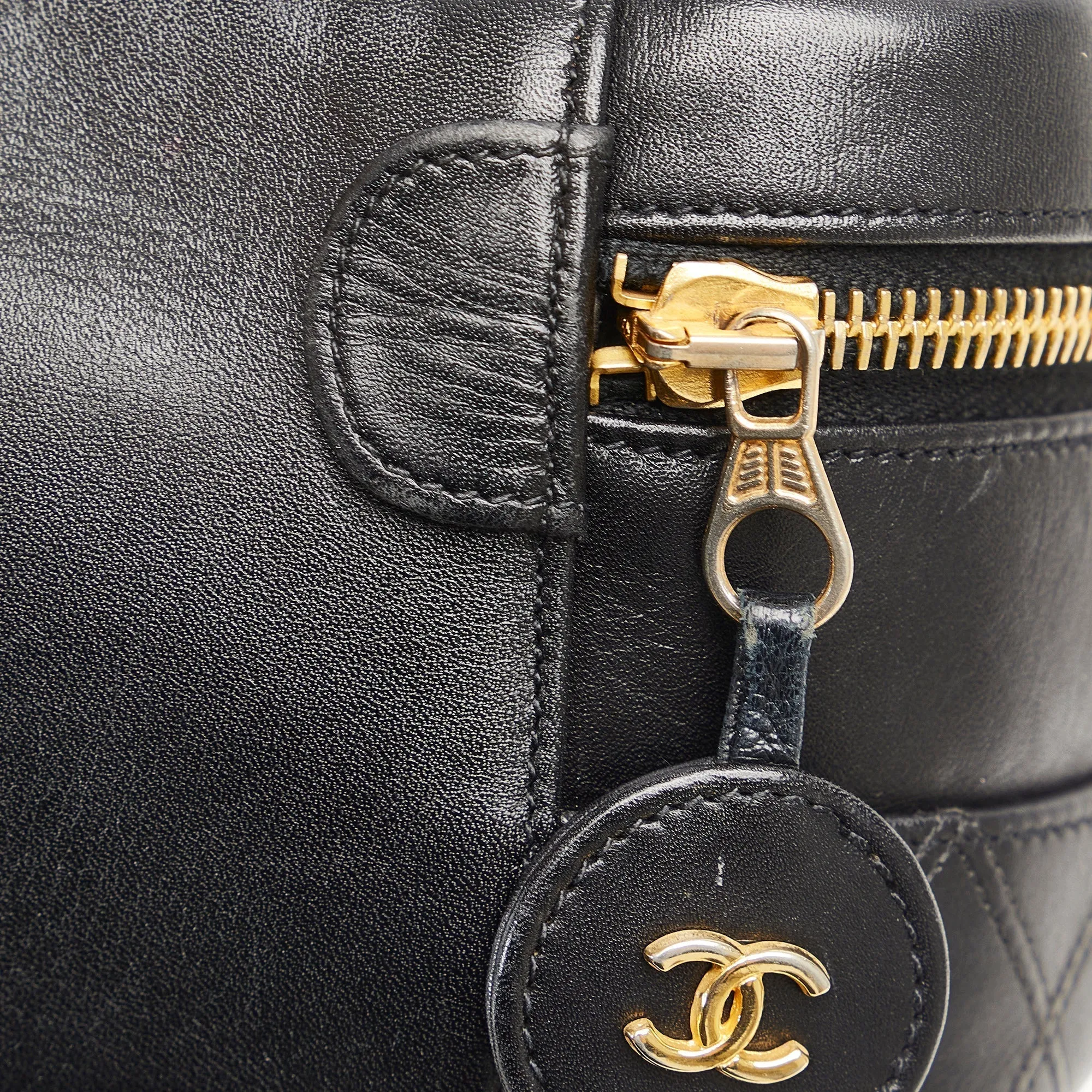 CHANEL CC Quilted Vanity Bag