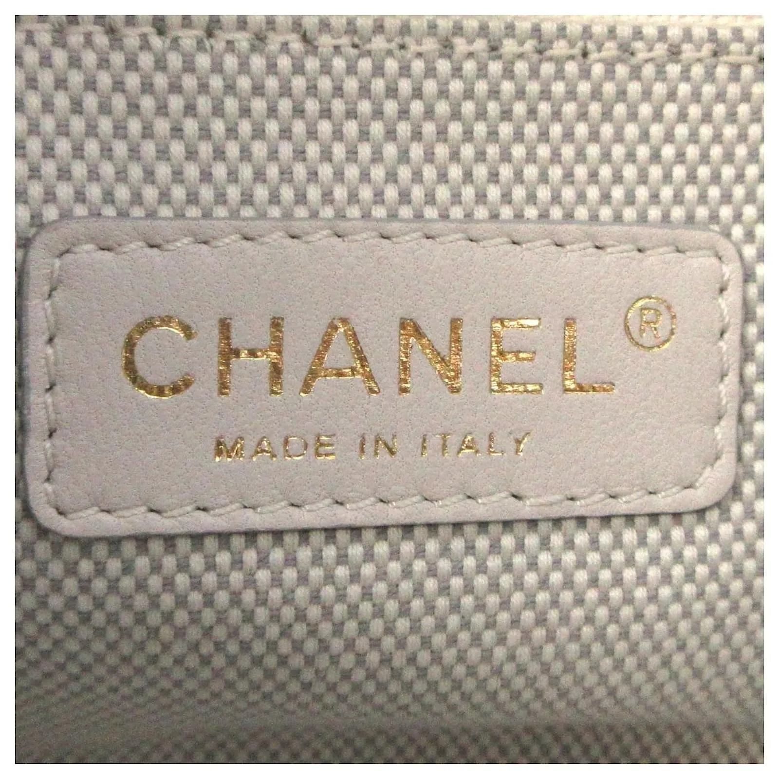 CHANEL CC WILD STITCH CALFSKIN LEATHER TOTE BAG