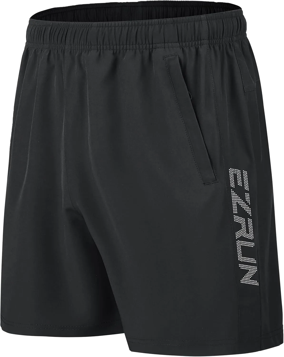 EZRUN Men's Athletic Running Shorts 7 inch Quick Dry Exercise Tennis Shorts Lightweight Workout Gym Shorts