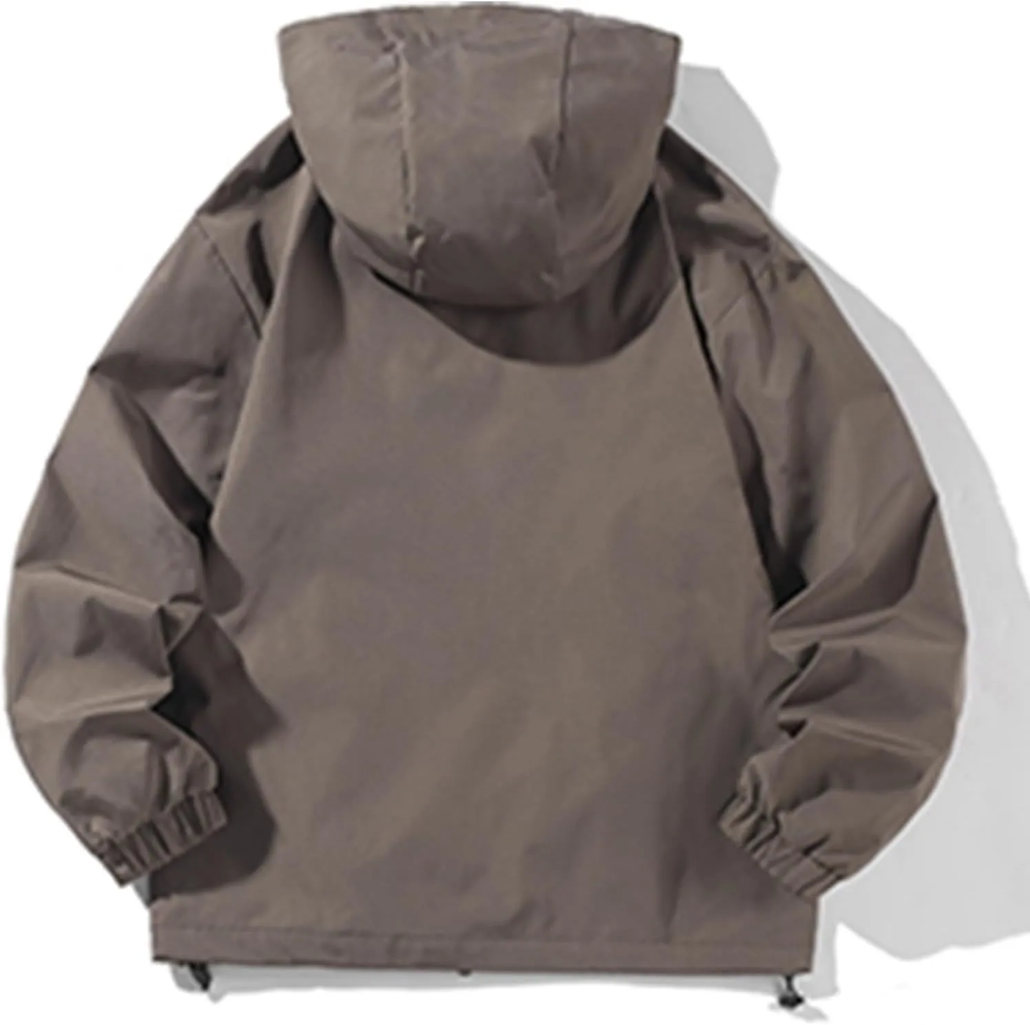 Finelylove Mens Waterproof Softshell Jacket Distressed Fashion Winter Coat Outdoor Warm Travel Hiking Jacket Windbreaker