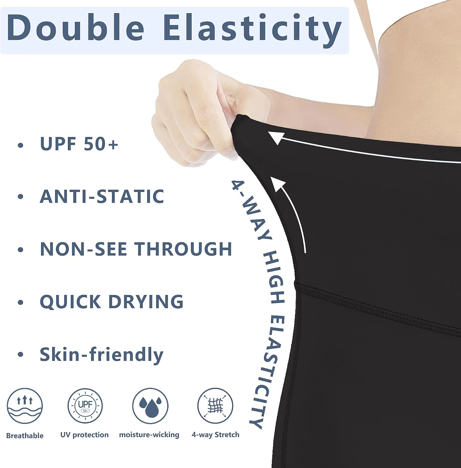 Girls Biker Shorts Kids Yoga Shorts High Waisted Spandex Athletic Running Volleyball Shorts with Pockets