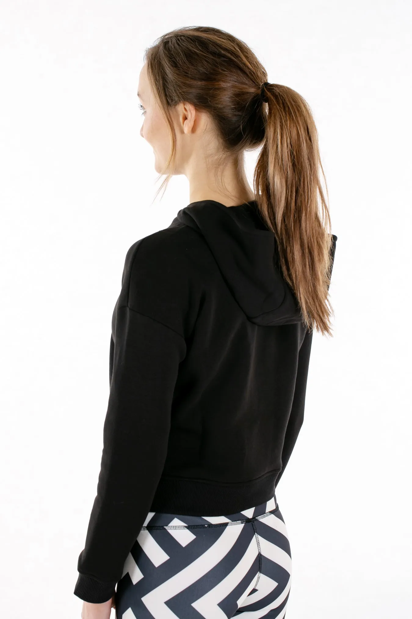 High Neck Hoodie