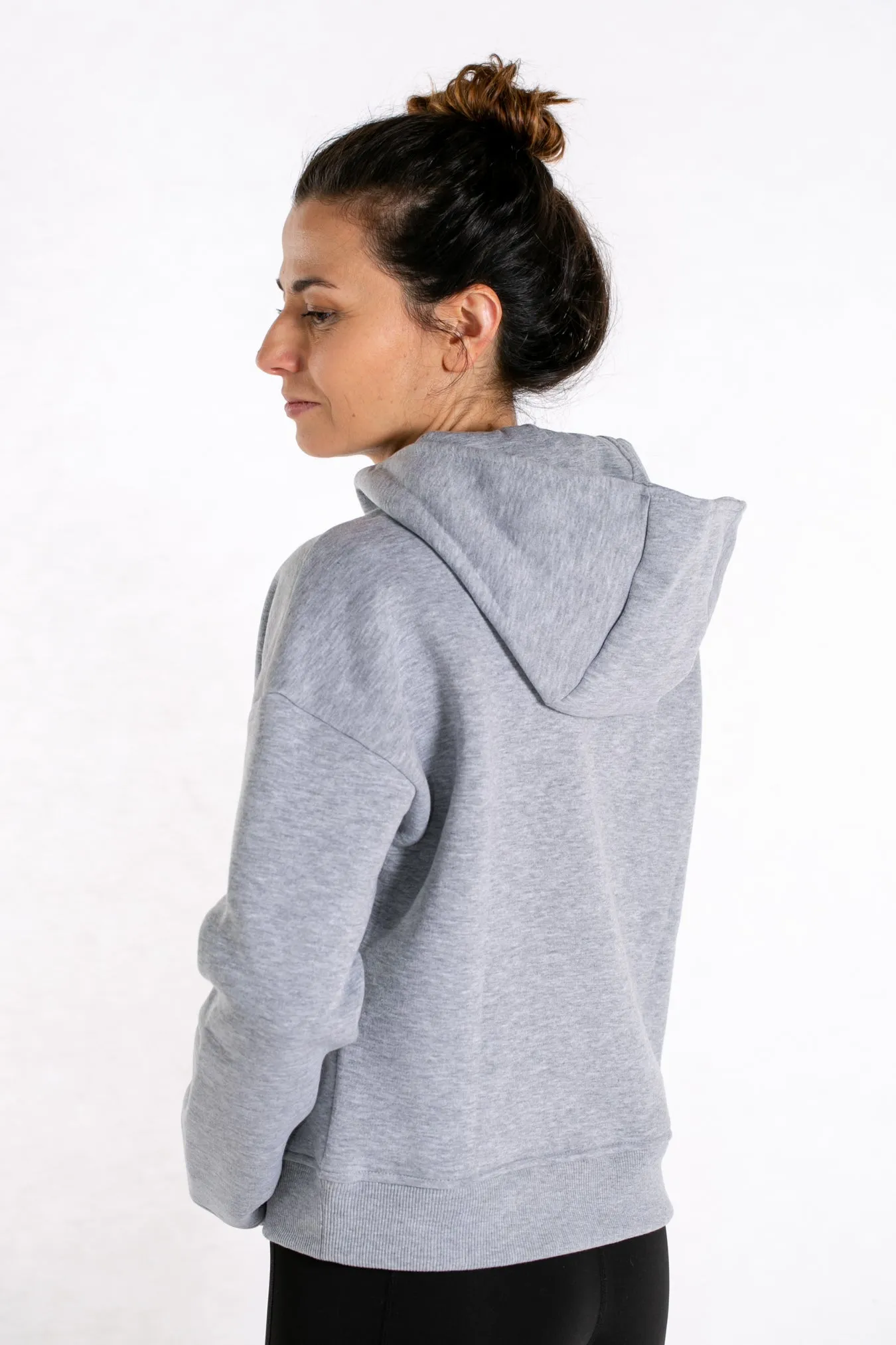 High Neck Hoodie