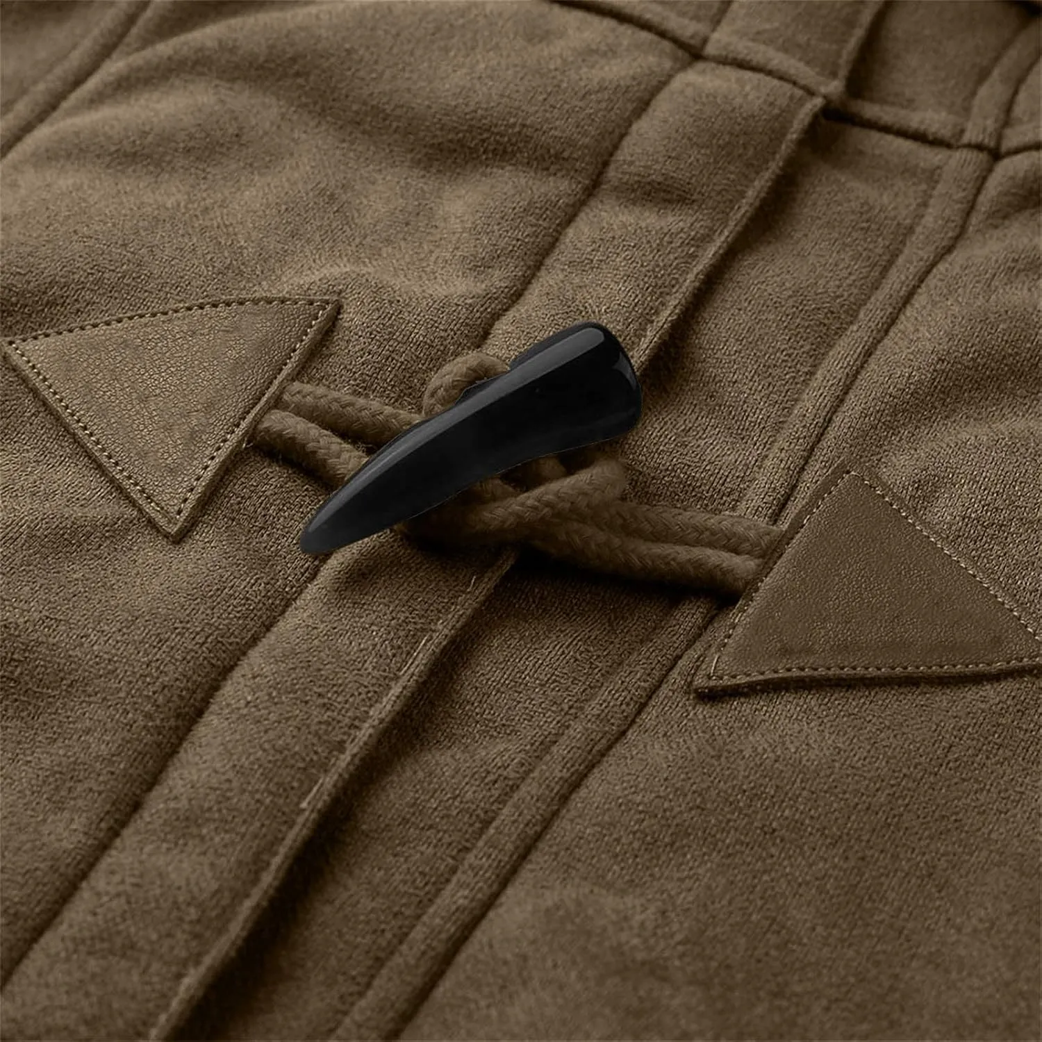 Jackets for Women 2024 Warm Sherpa Fleece Lined Distressed Jackets Hooded Parka Faux Suede Pea Coat Outerwear