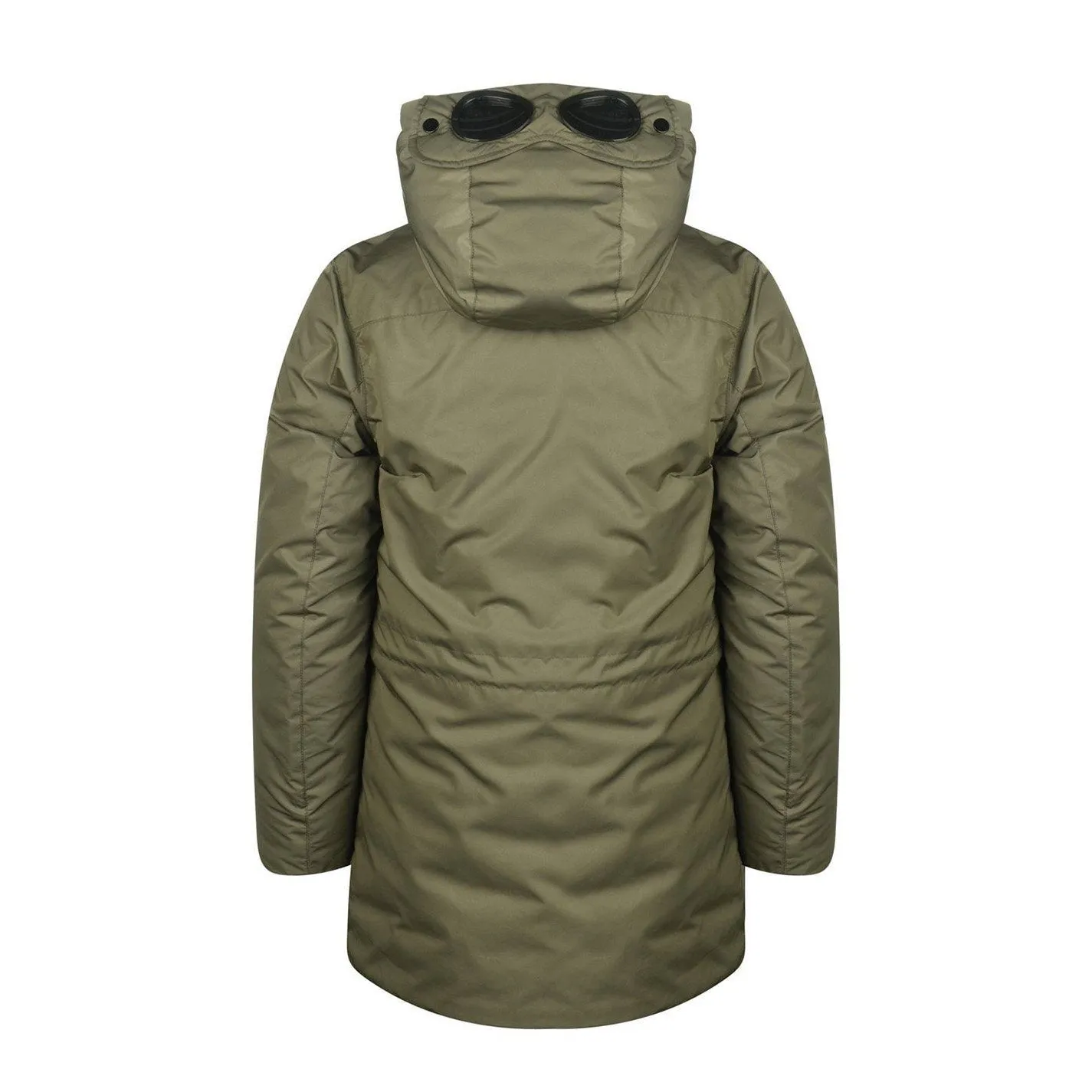 Kids CP Company Khaki Goggle Down Jacket