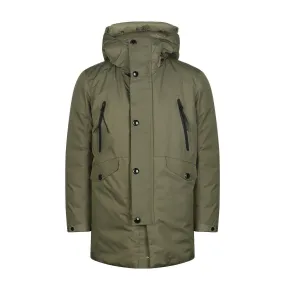 Kids CP Company Khaki Goggle Down Jacket