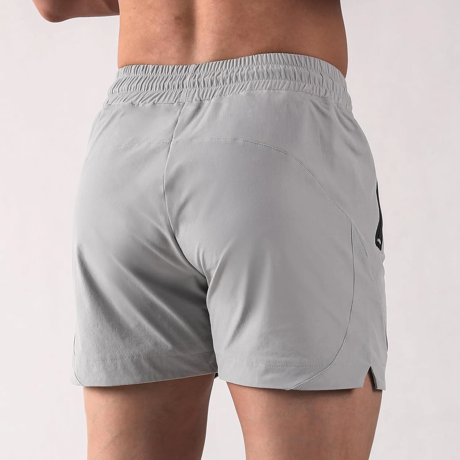 Mens Gym Shorts 5 Inch Slim Workout Shorts Lightweight Quick Dry Running Athletic Shorts with Pockets