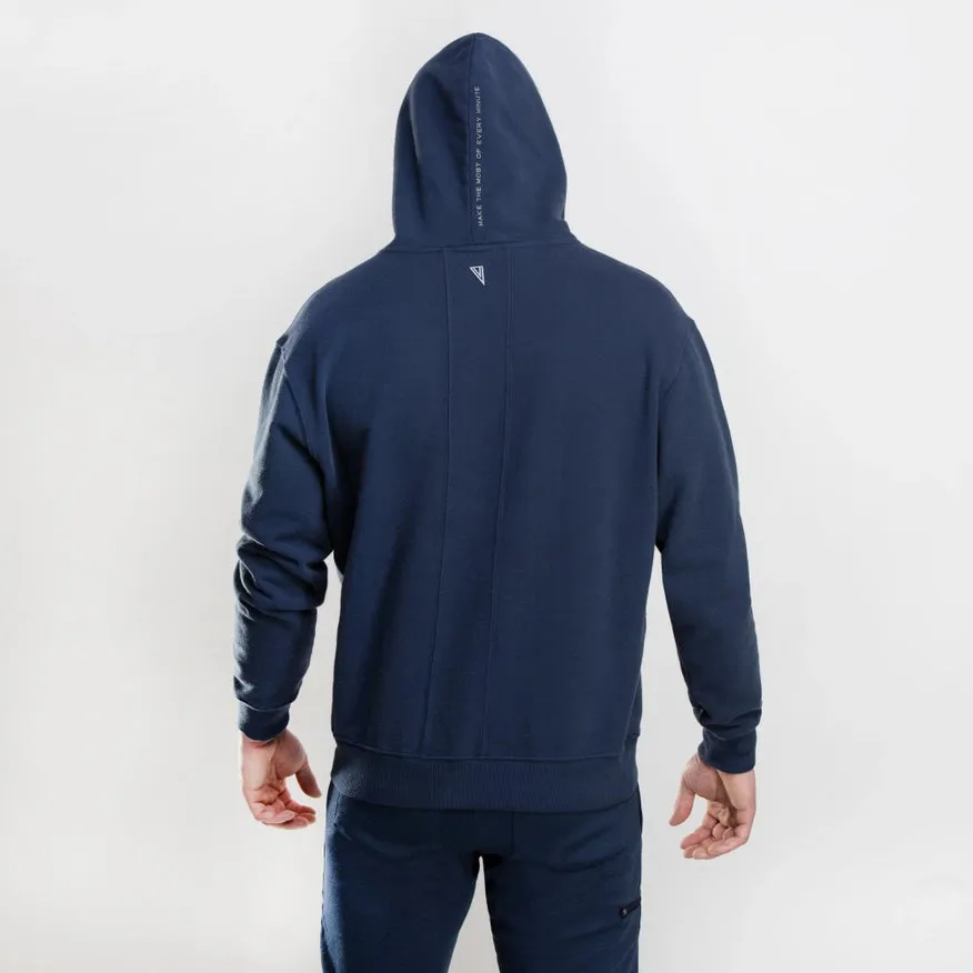 Men’S Zintex Workout Hoodie - Midnight