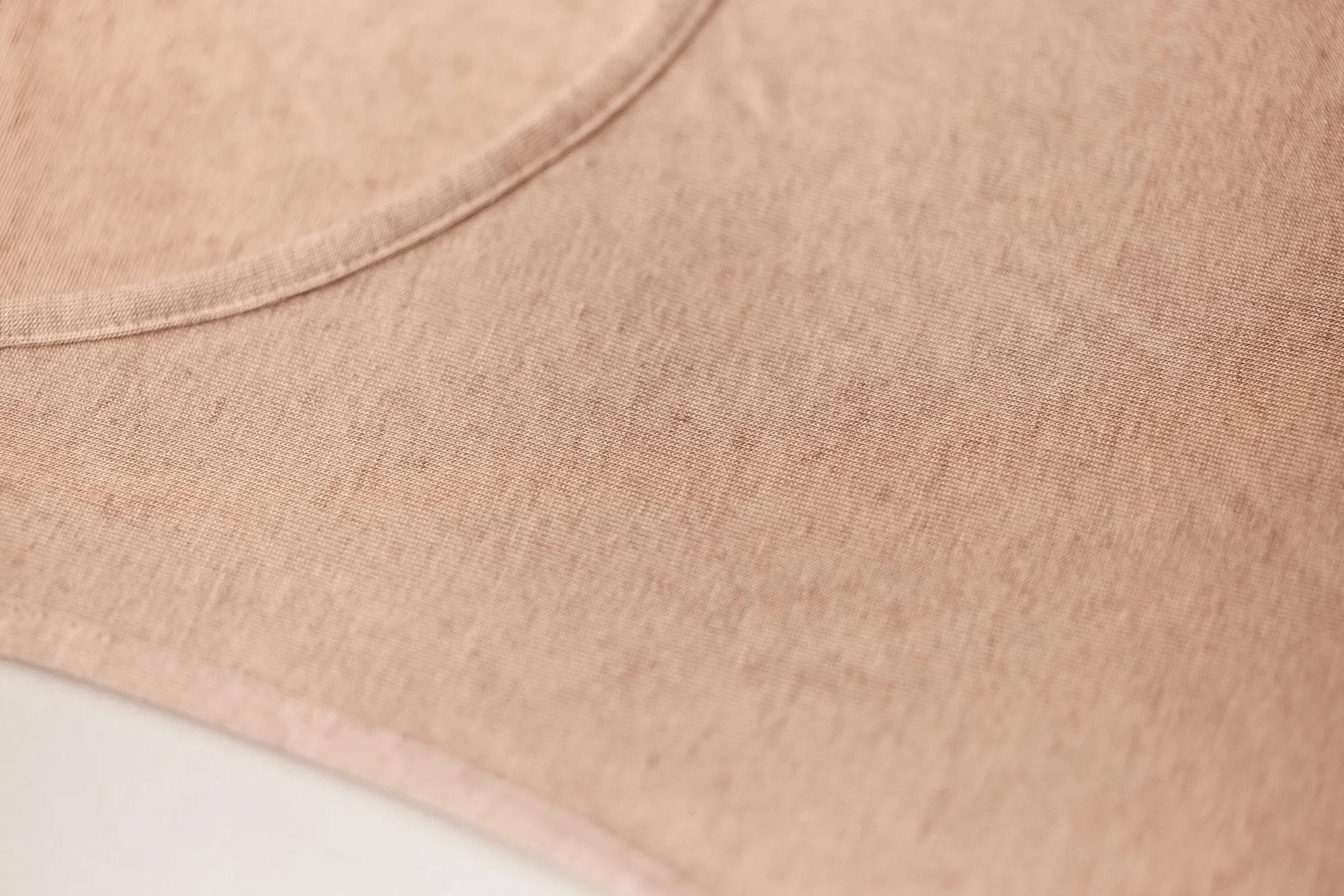 Modal Cashmere Long Sleeve Top Noce Nude