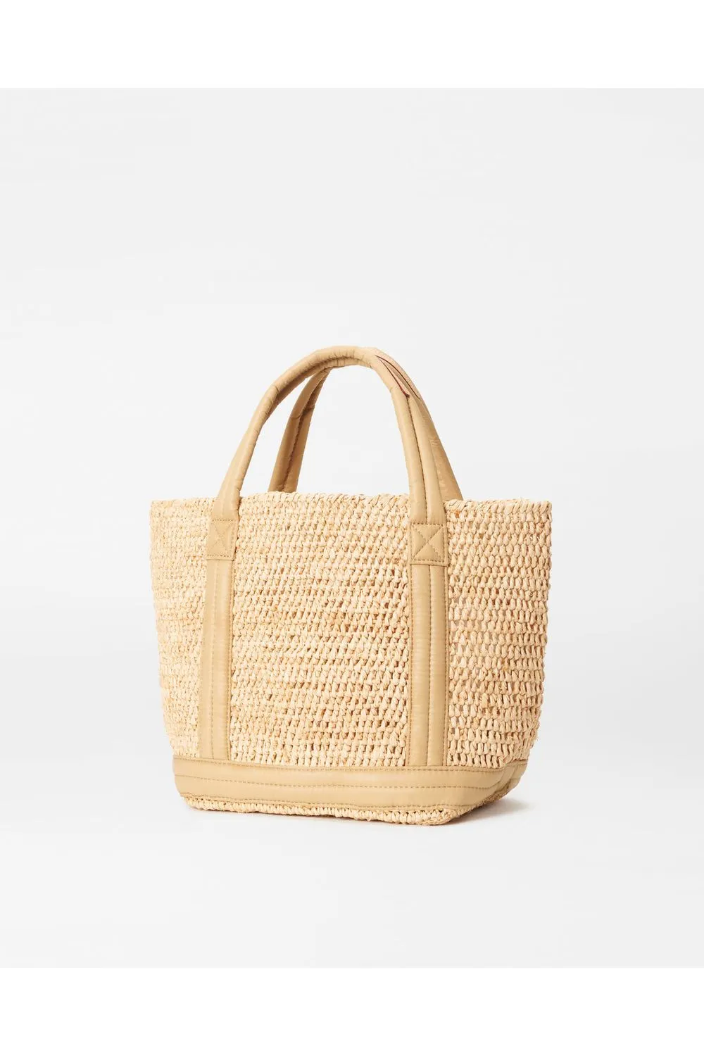 MZ Wallace Raffia Tote Small 1471N1914  | Raffia/Camel