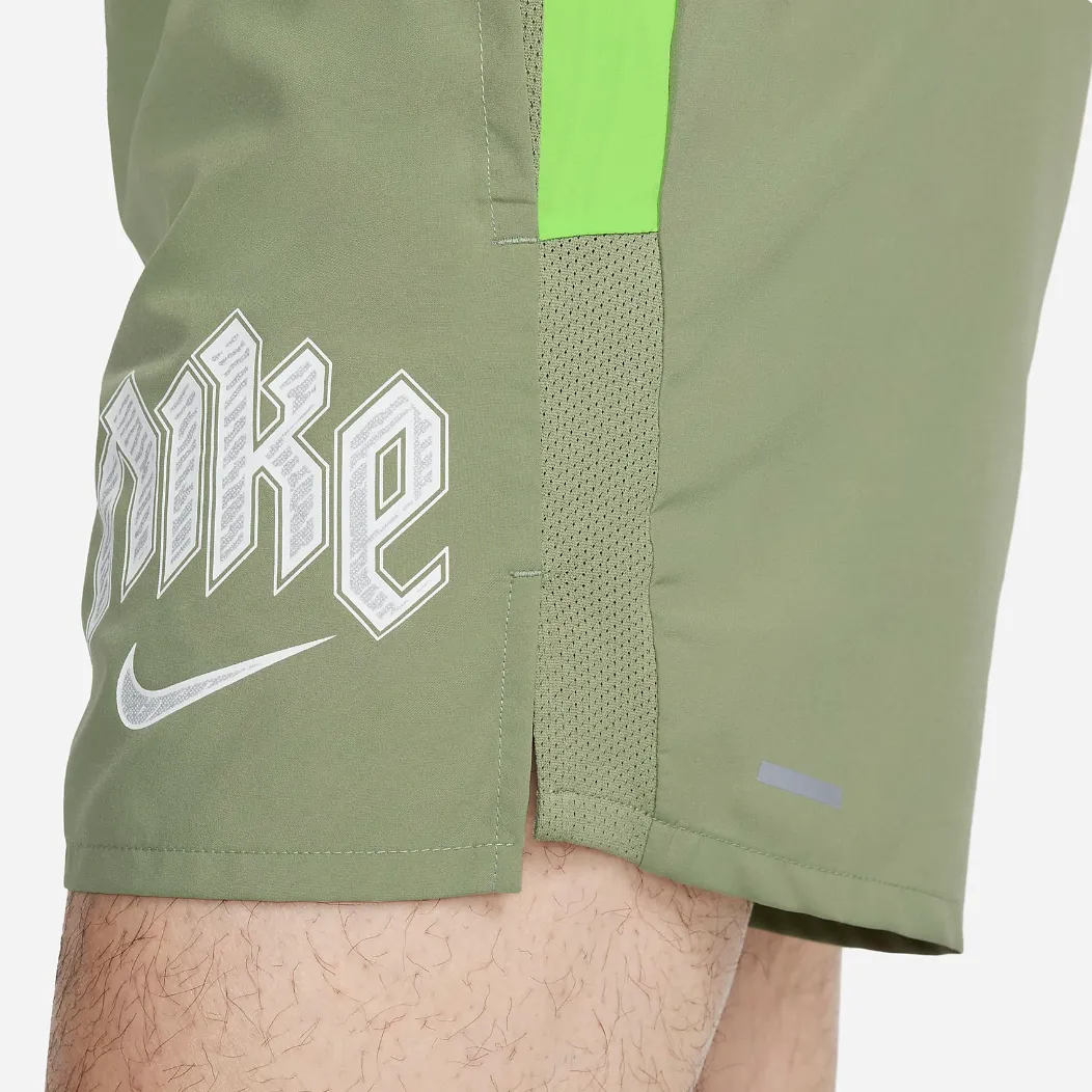 Nike Dri-FIT Run Division Challenger 13cm Running Shorts 'Oil Green'