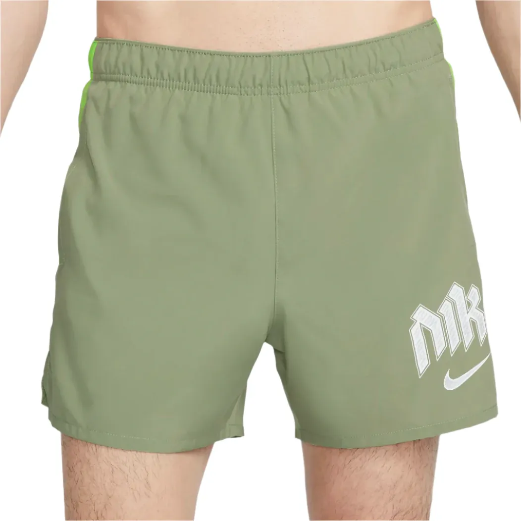Nike Dri-FIT Run Division Challenger 13cm Running Shorts 'Oil Green'
