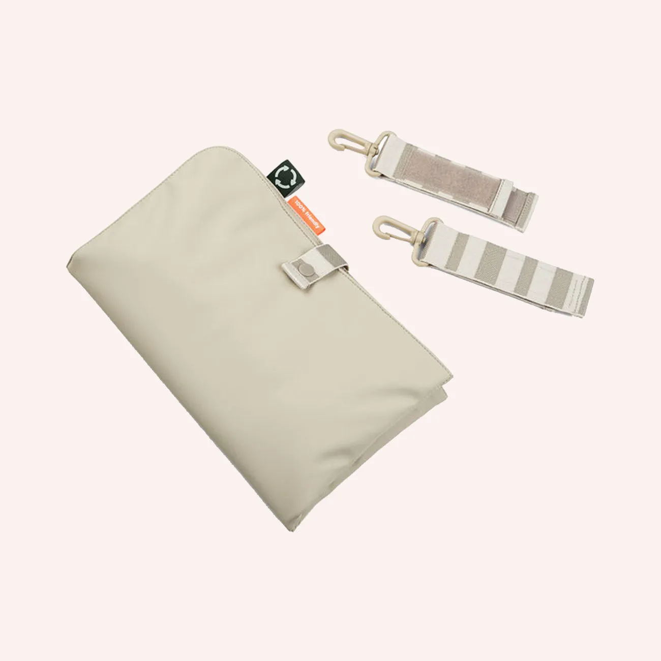 Quilted Changing Bag - Sand