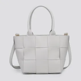 Quilted Grey Bag