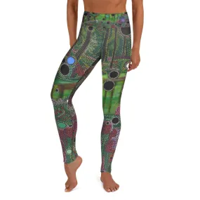 "Particles" Yoga Leggings