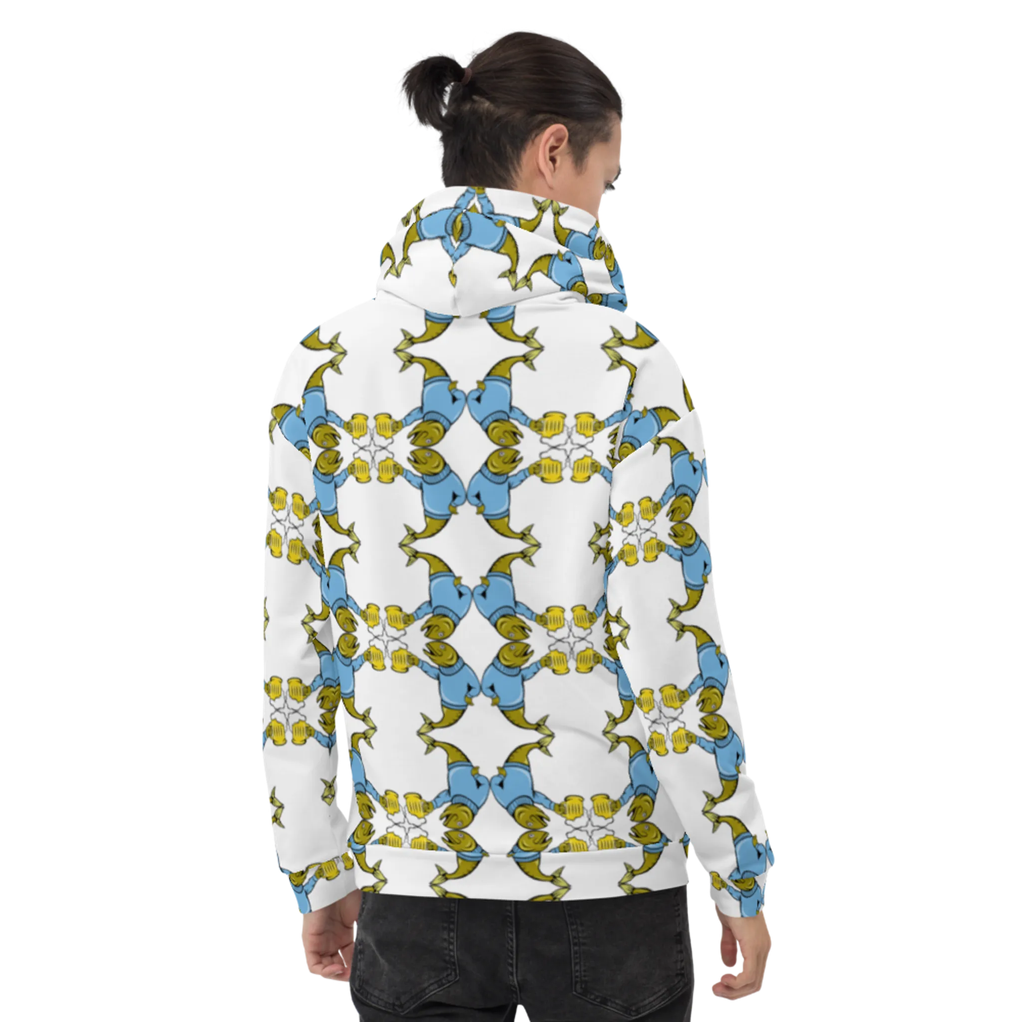 Recursia Fish IV Men's Hoodie