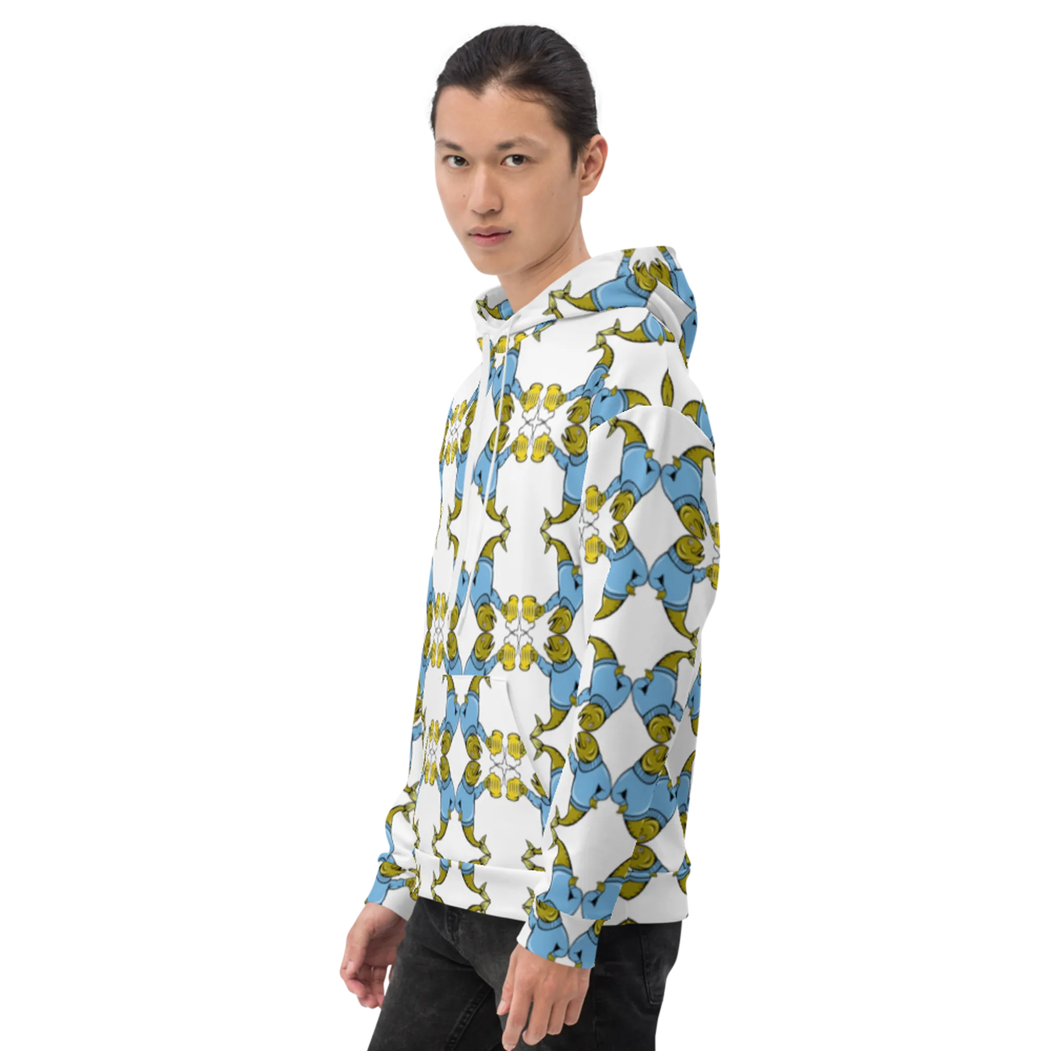 Recursia Fish IV Men's Hoodie
