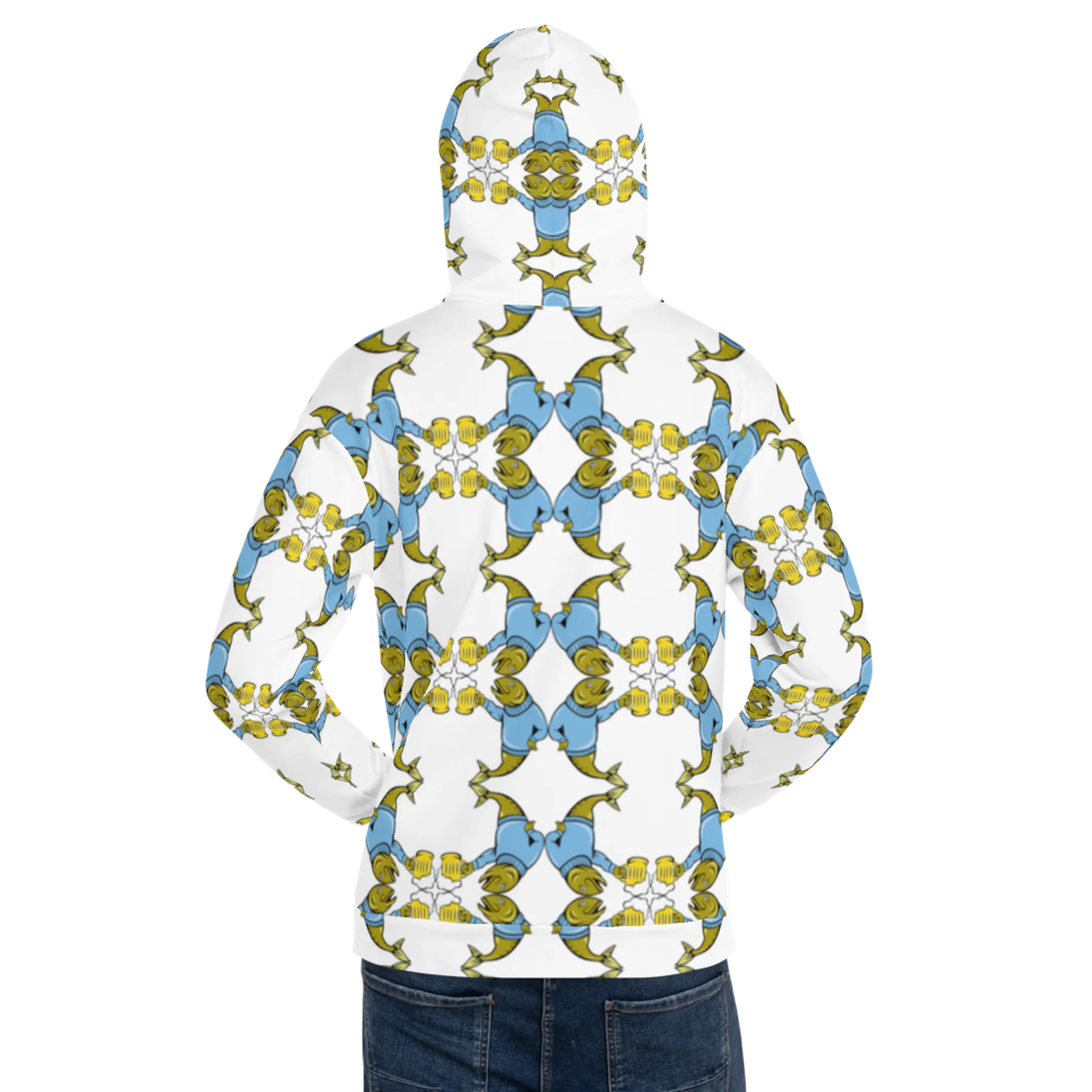 Recursia Fish IV Men's Hoodie
