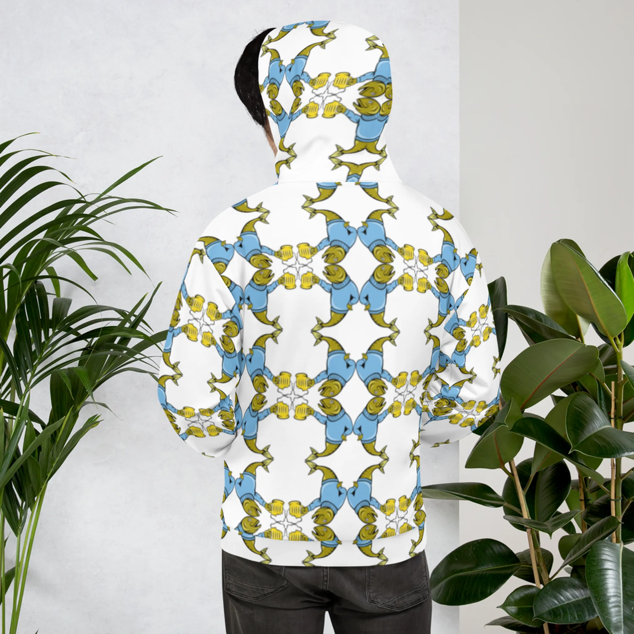 Recursia Fish IV Men's Hoodie
