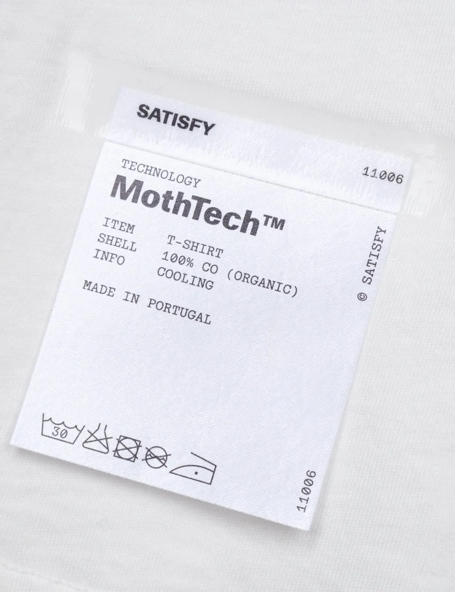 Satisfy MothTech T-Shirt - Off White