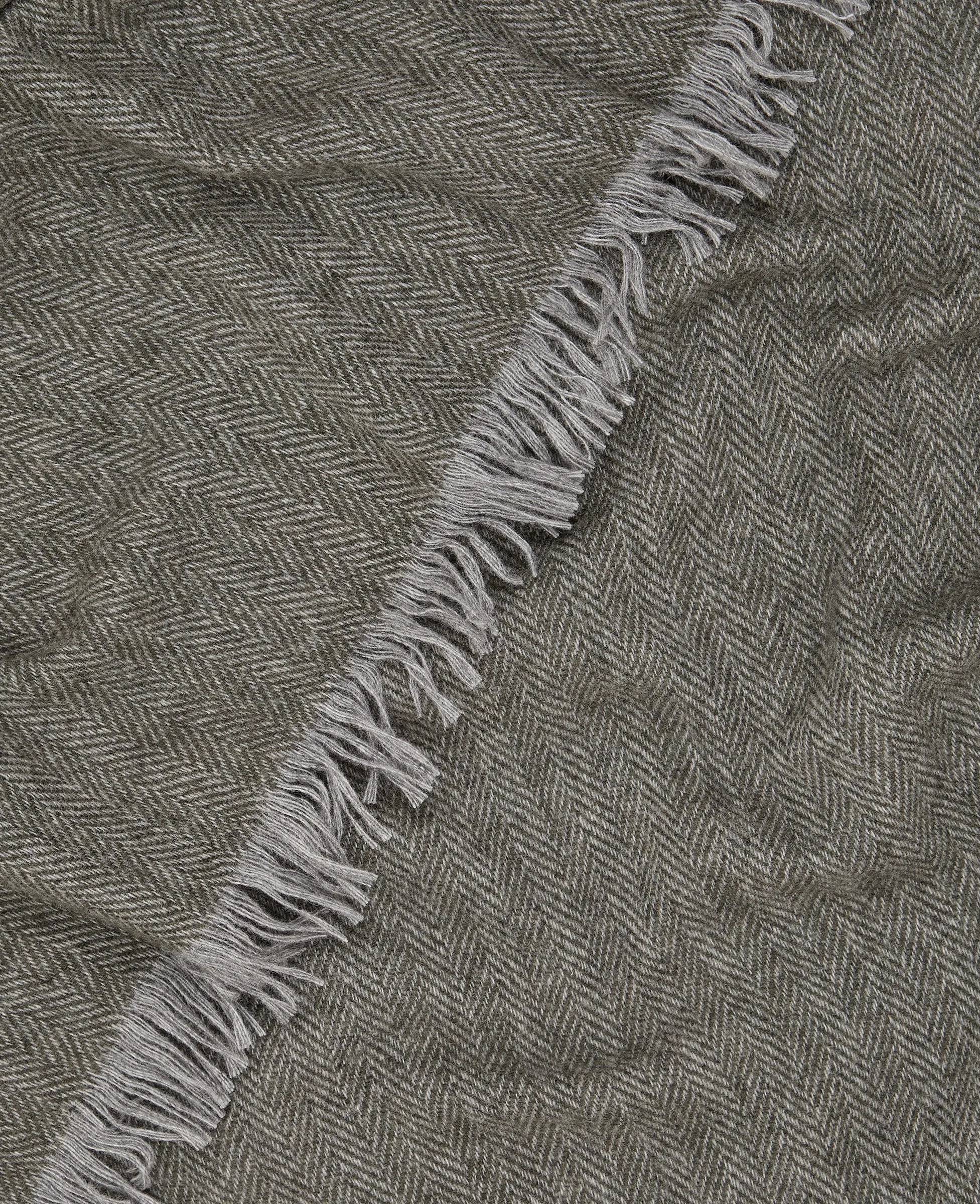 Talisker Herringbone Cashmere Scarf