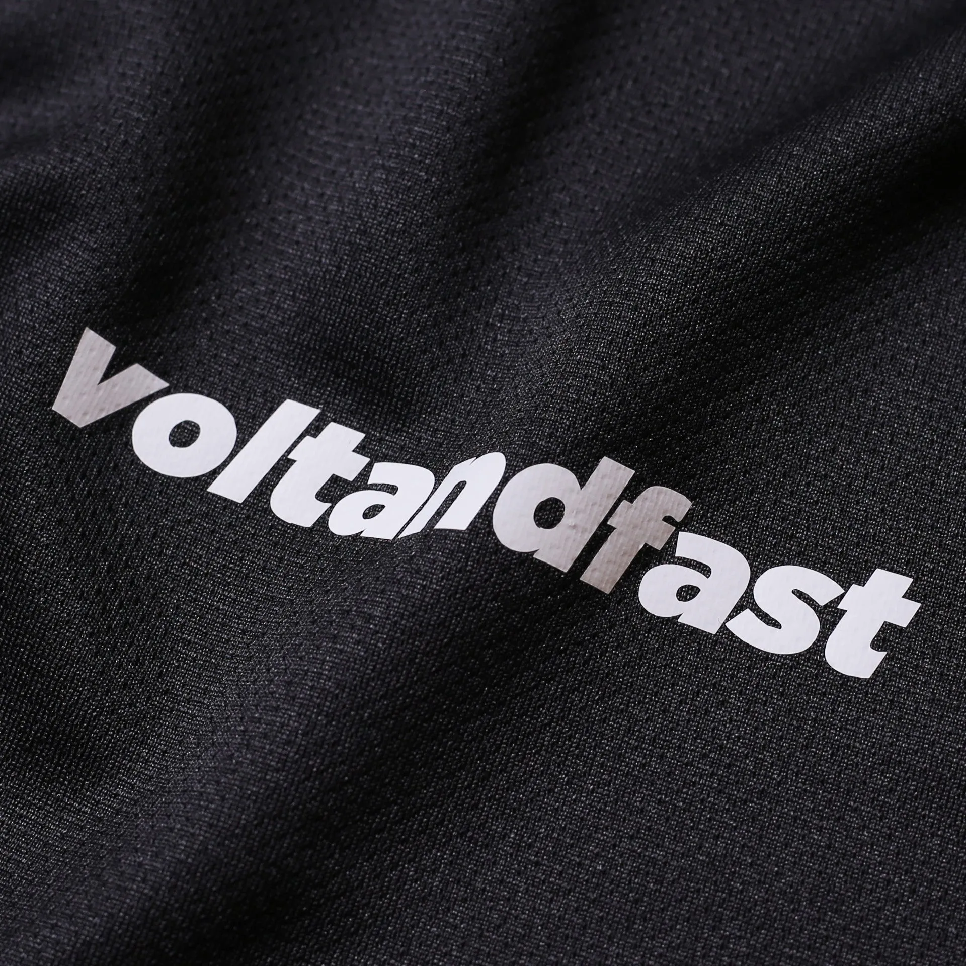 Volt and Fast Men's BOLT Running Short Sleeve-Black