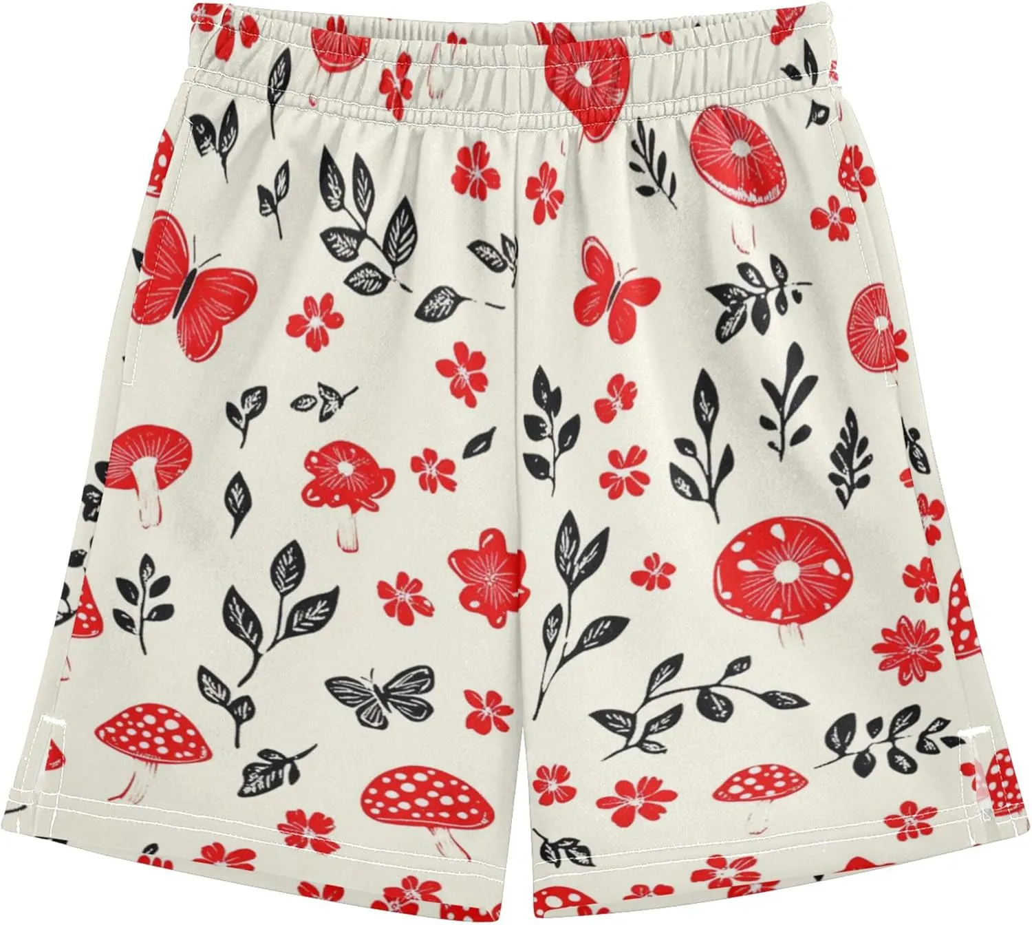 Youth Boys Cargo Shorts Lightweight Athletic Running Workout Shorts with Pockets